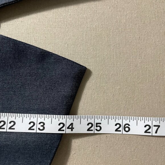 Attention Fully-Lined 1 Button Blazer - Navy Blue 4 - Picture 8 of 9